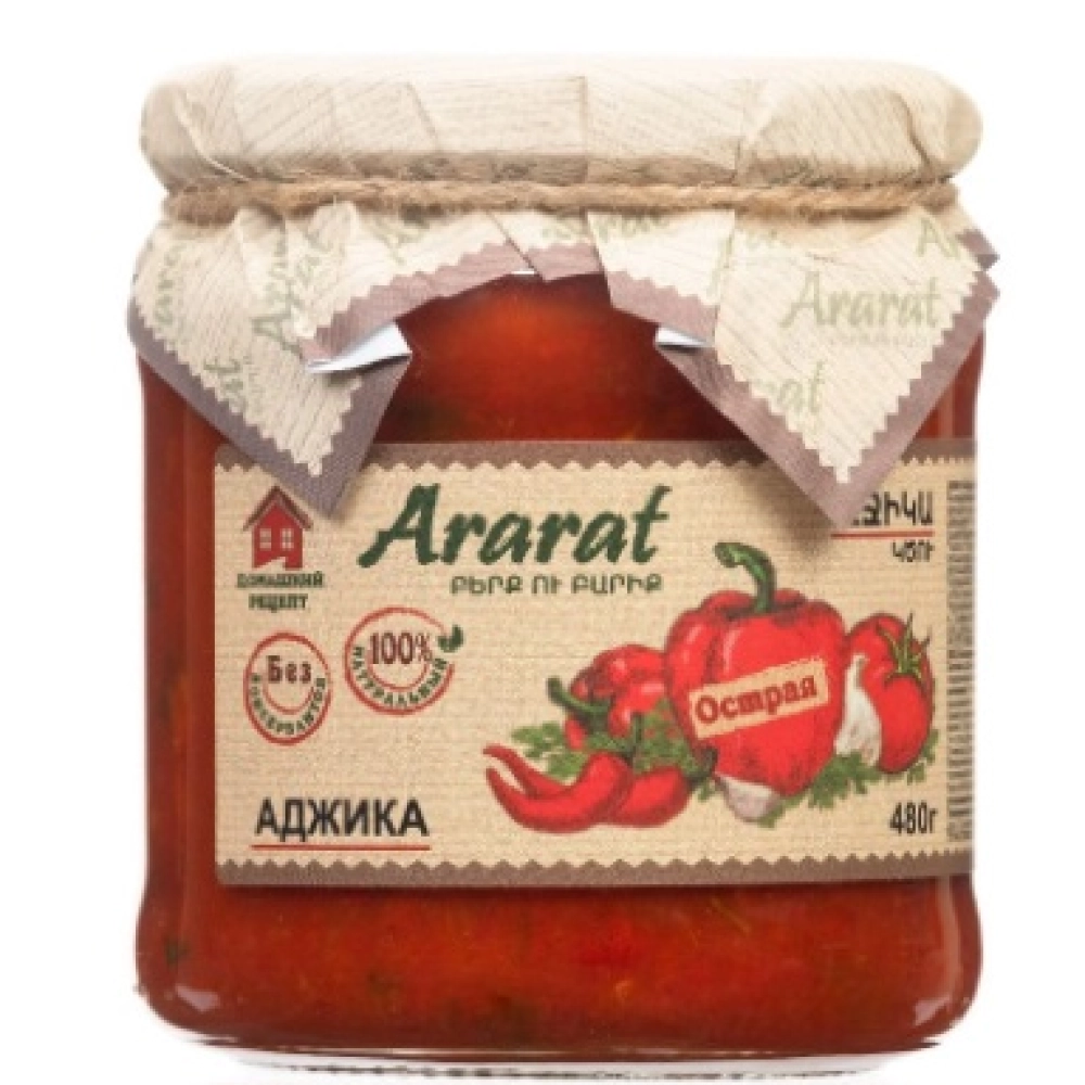 Аджика острая 480г Ararat