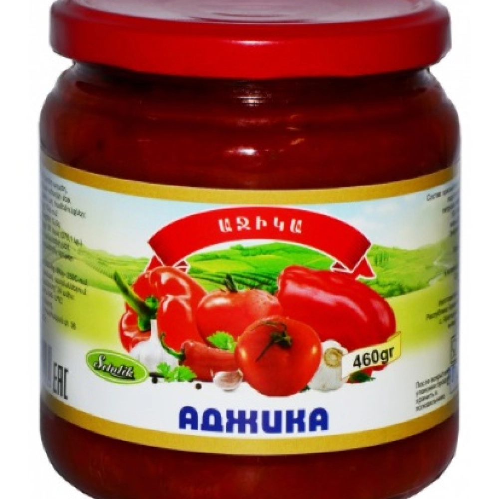 Аджика Соус из красного перца Сетулик 420г