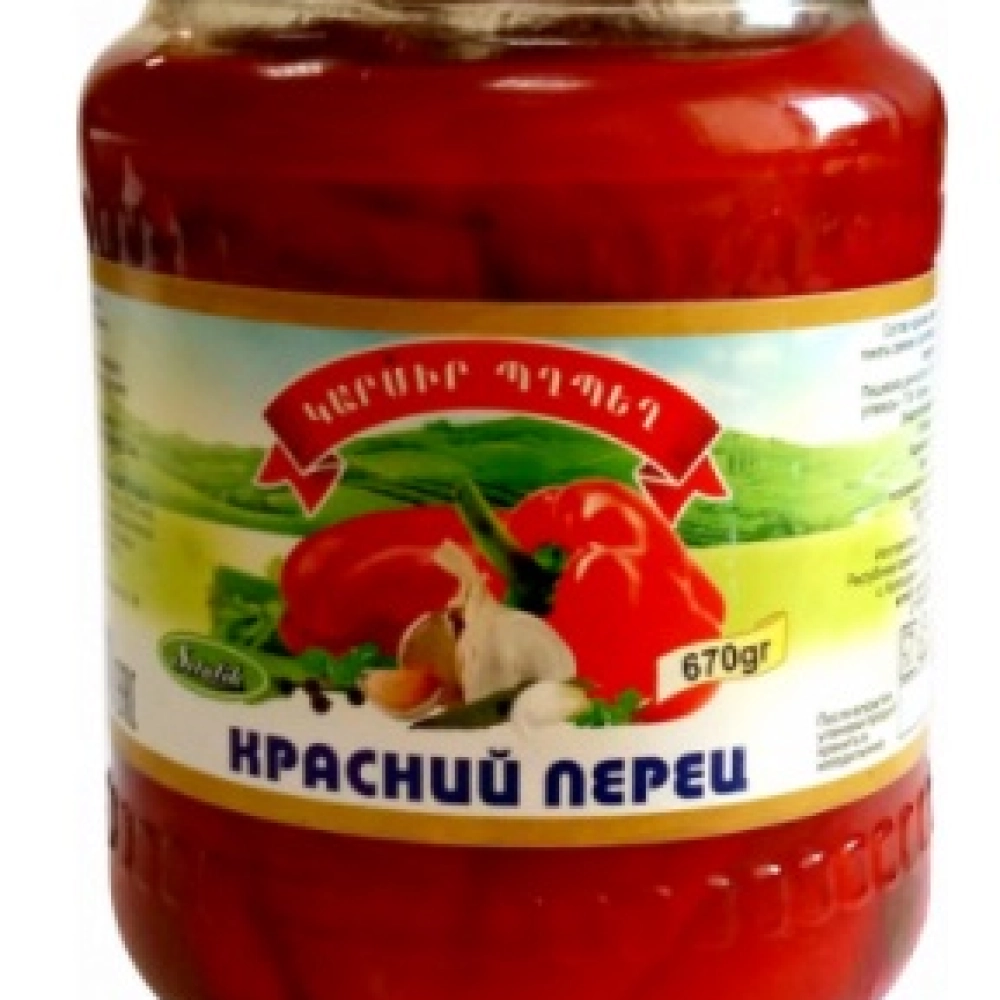 Красный перец Сетулик 670гр ст/б масис