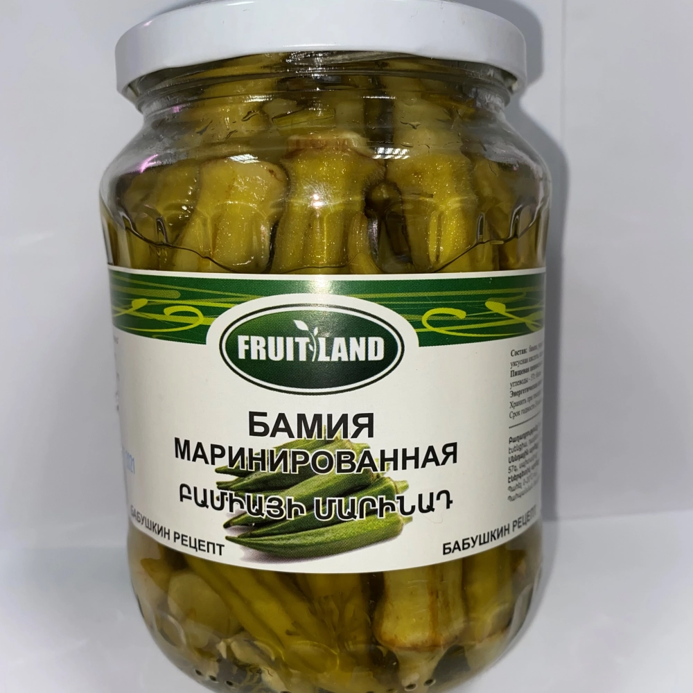 Бамия Маринованная F/L, 700гр