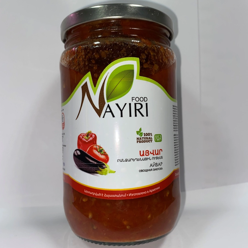 Айвар овощная закуска Nayiri, 350гр
