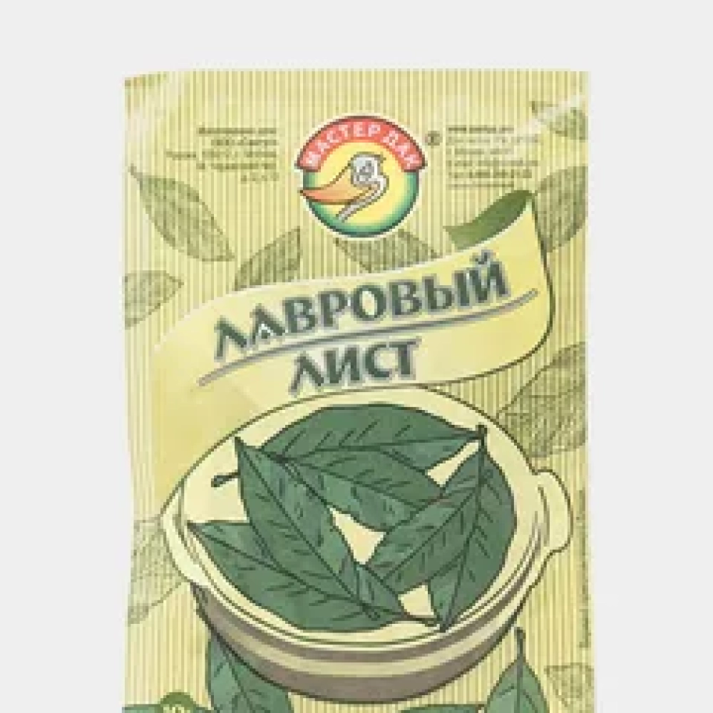 Лавровый лист цельный 10г.Мастер Дак
