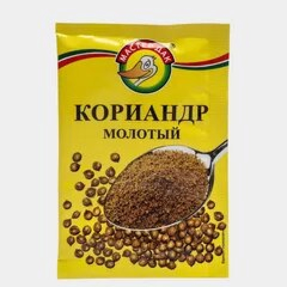 Кориандр молотый 10г мастер дак