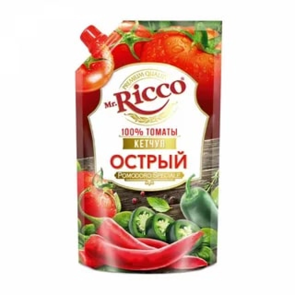 Кетчуп острый ДП 300г Мистер Рикко