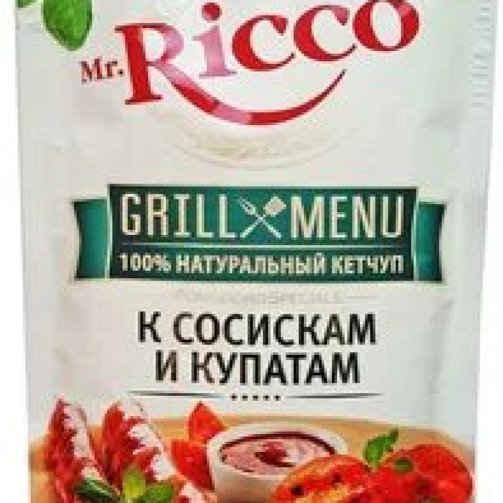 Mr. Ricco Кетчуп к сосискам и купатам, 350г