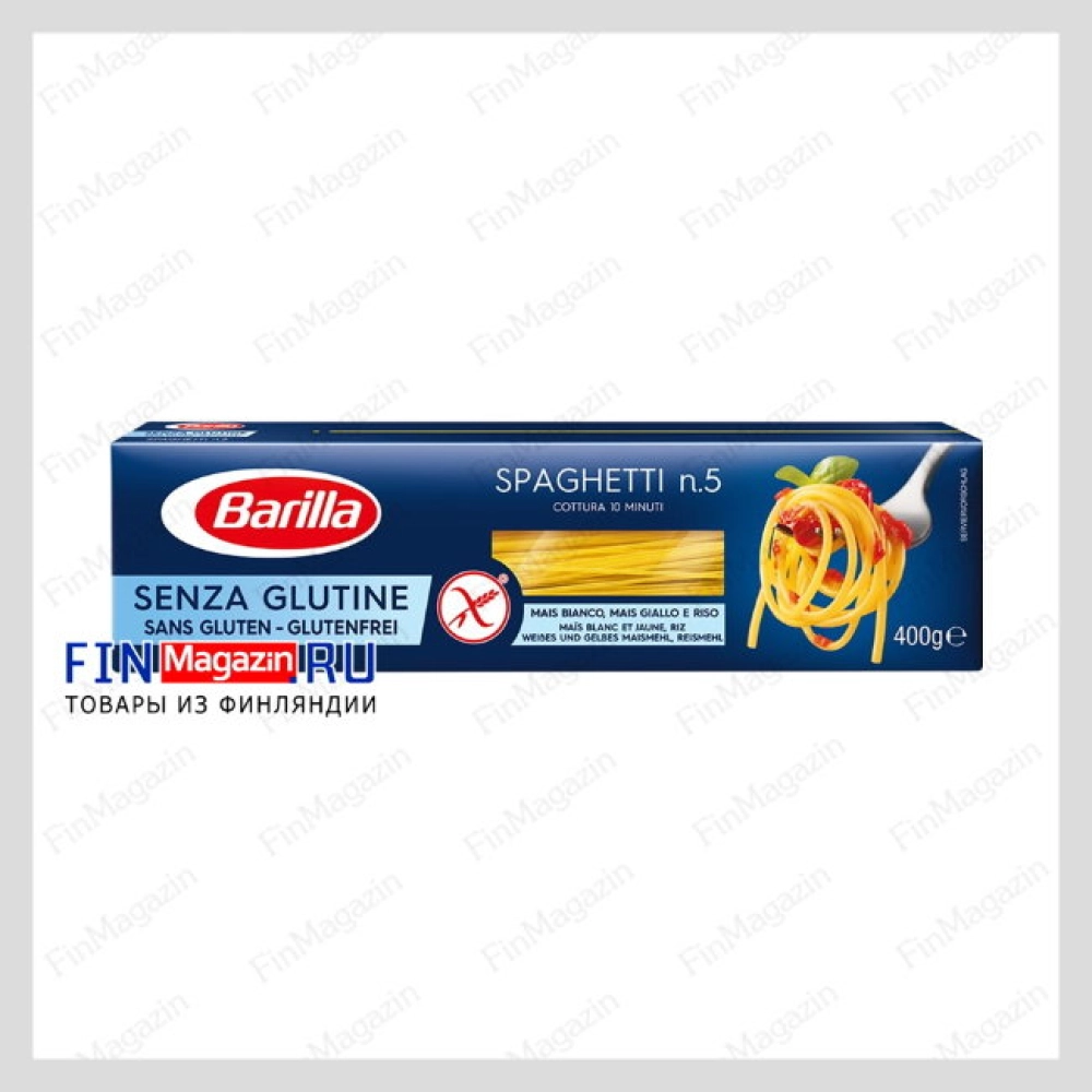 Макаронные изделия Barilla Спагетти n.5 без глютена, 400г
