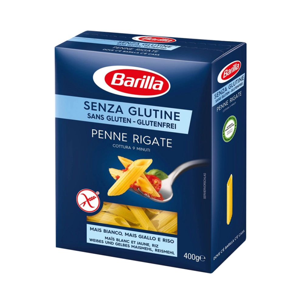 Макаронные изделия Barilla Пенне Ригате без глютена, 400г