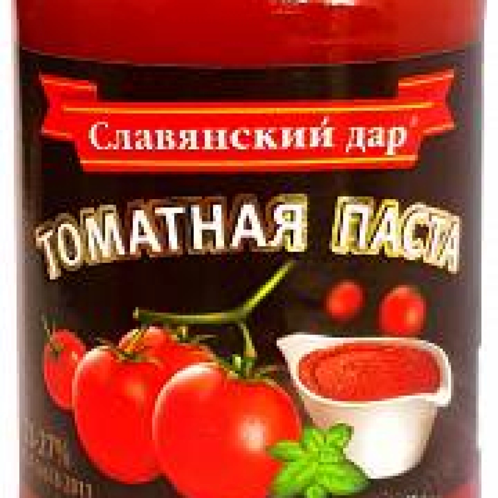 Томатная Паста Славянский Дар 385г 1/8