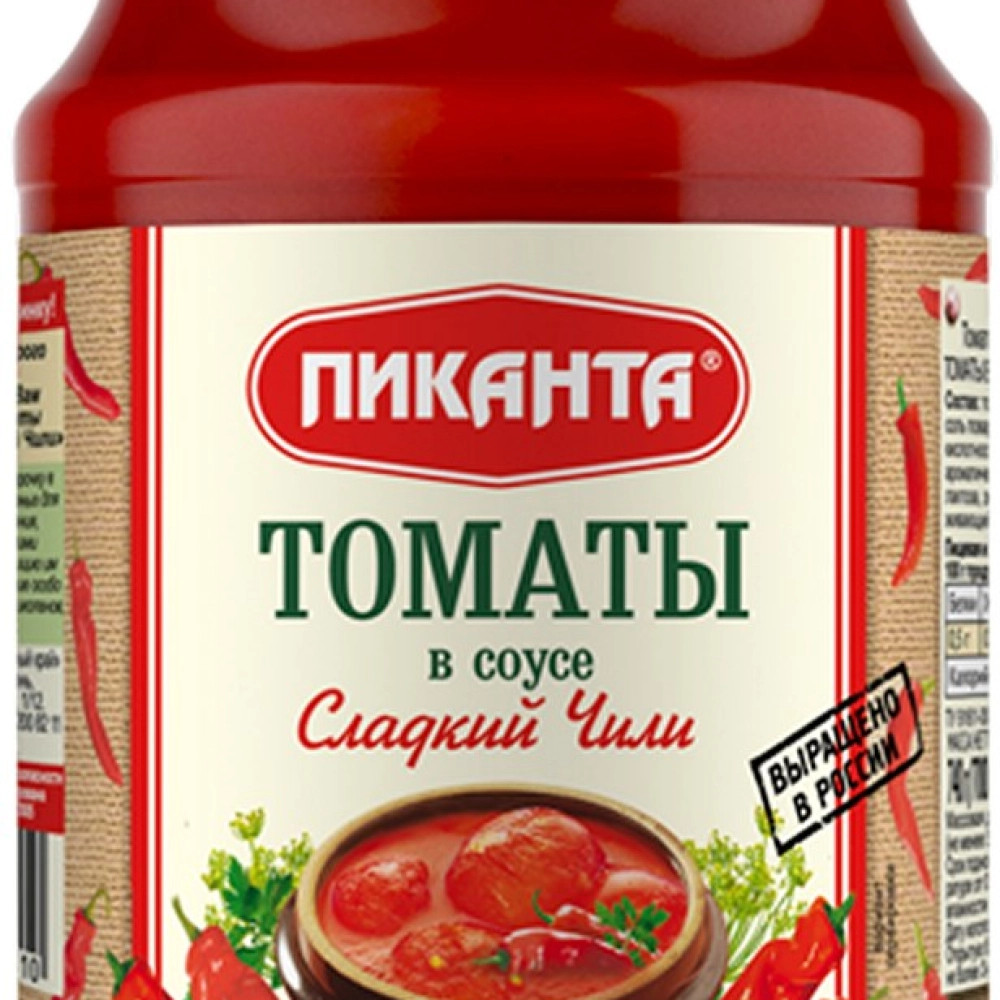 Томаты с соусе Сладкий чили ТМ Пиканта
