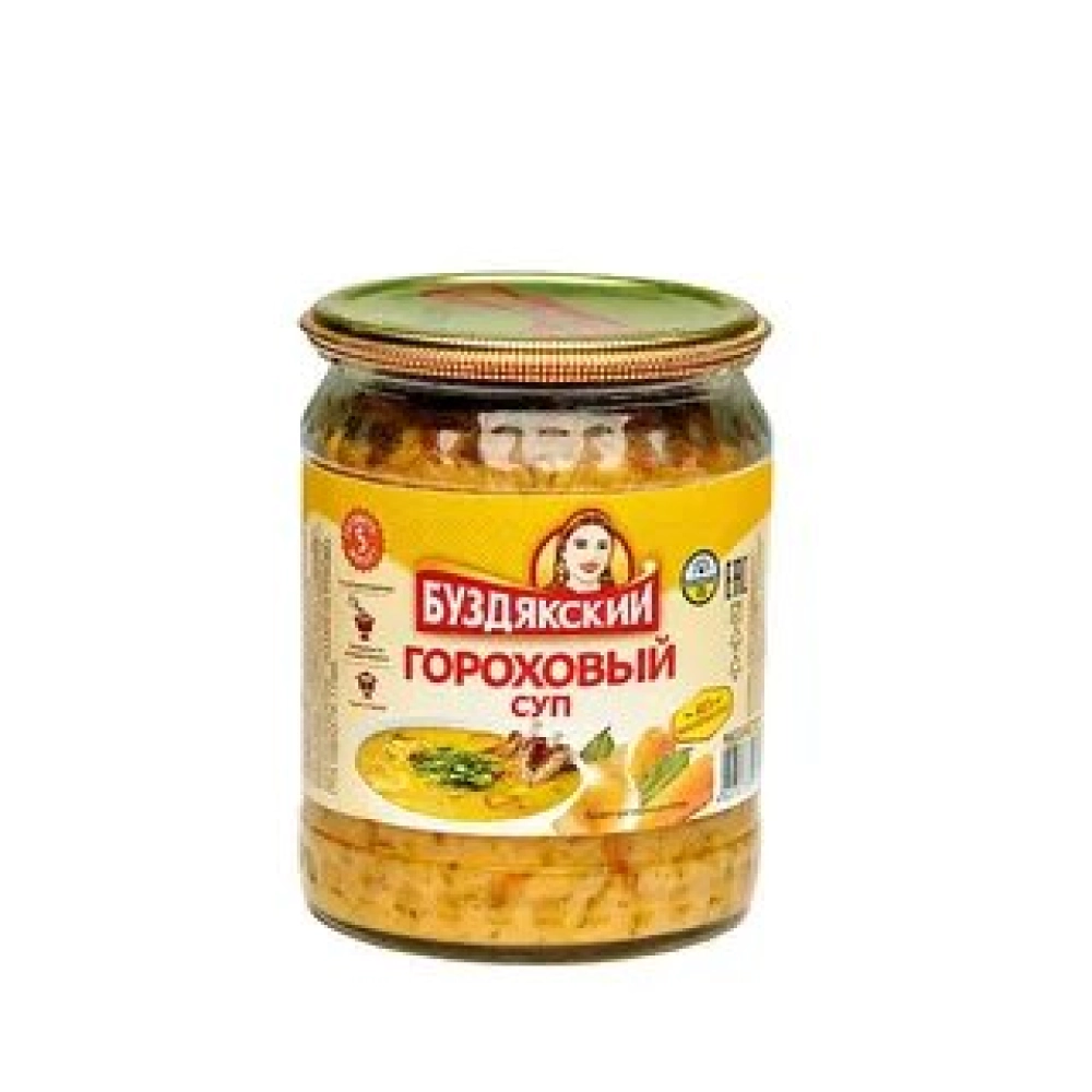Суп гороховый 500гр Буздякский