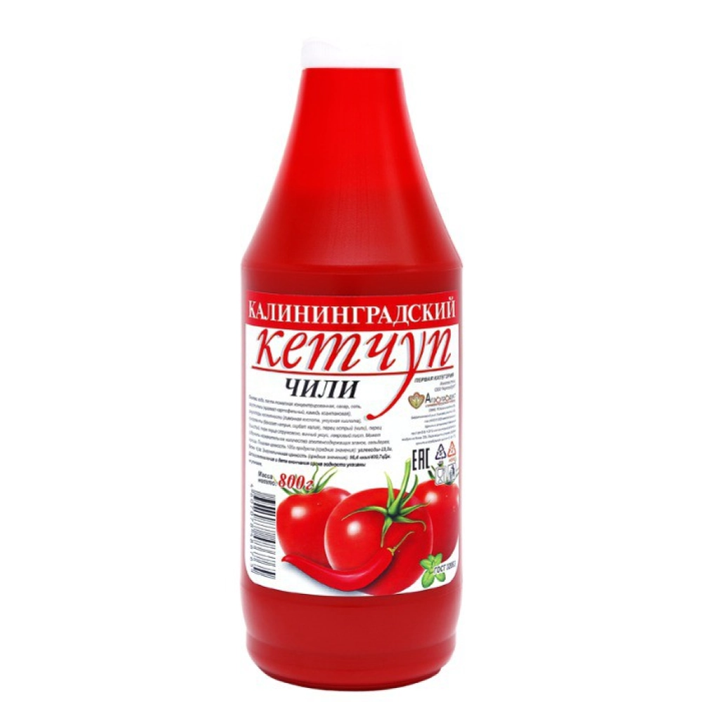 Кетчуп Чили 800г.Калининградские соусы