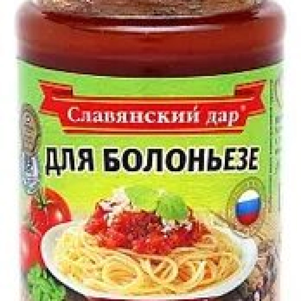 Соус томатный для Болоньезе 360г Славянский дар