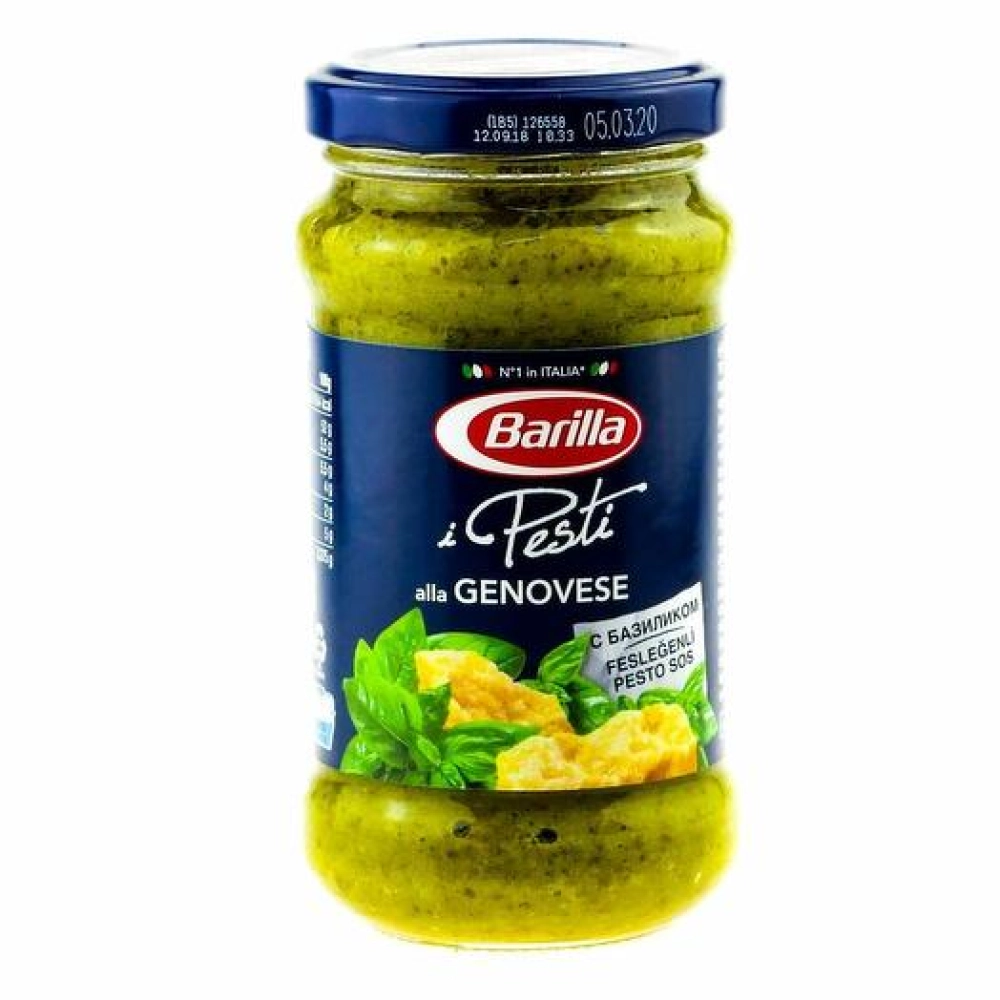 Соус Barilla Pesto Genovese с базиликом, 190г