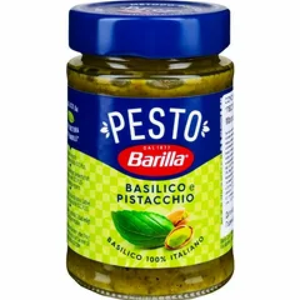Соус песто с базиликом и фисташками Barilla 190 г.