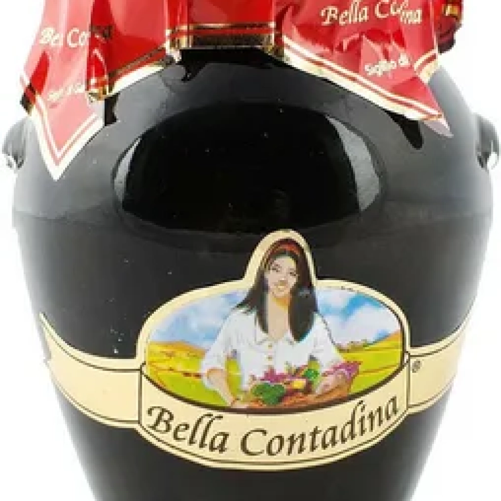 Оливки Белла Контадина Гигант Черные (маслины) 290г