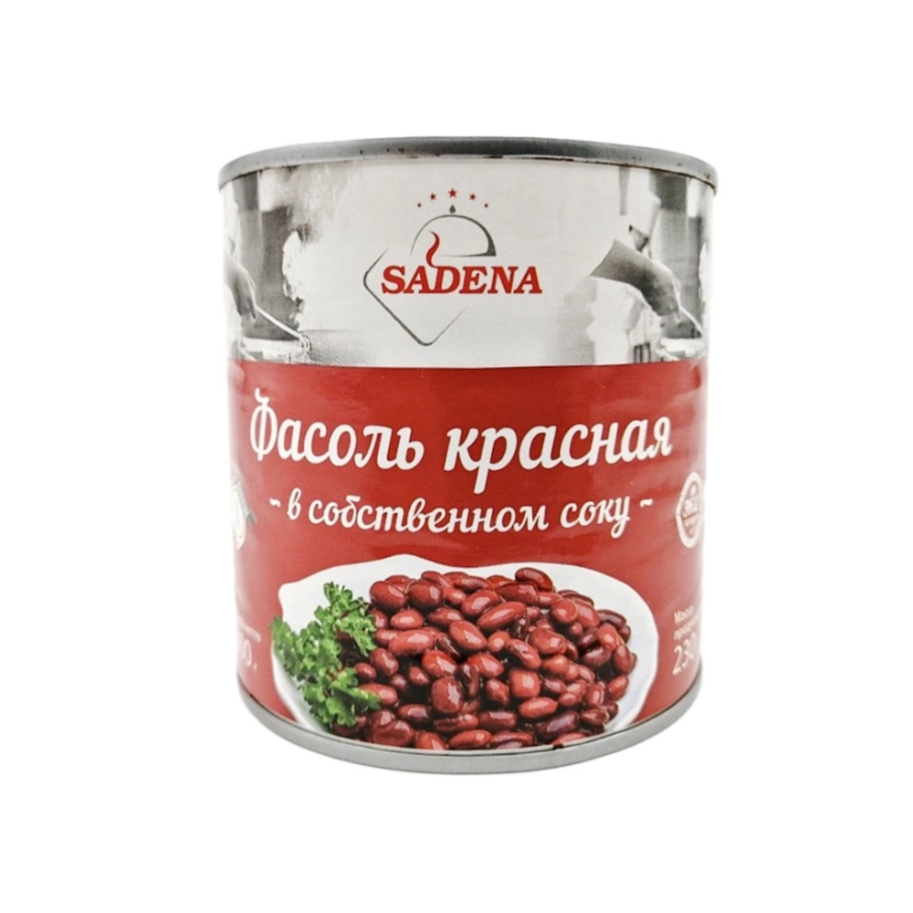 Фасоль красная натуральная 400гр.Садена ж\б