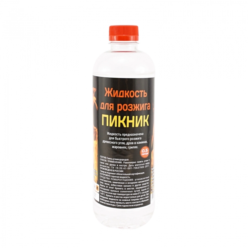 Жидкость для розжига, Пикник (смесь углеводородов), 0,5 мл