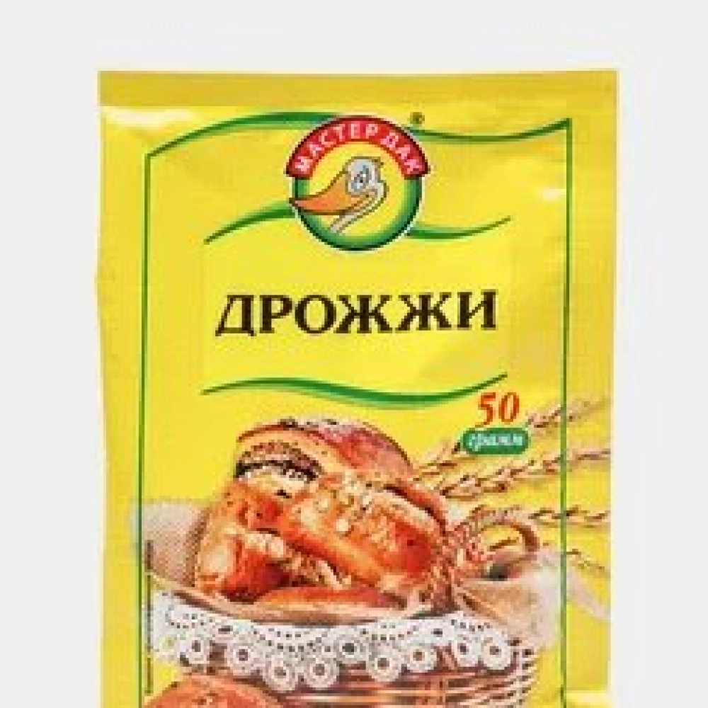 Дрожжи сухие б/р МастерДак 50гр