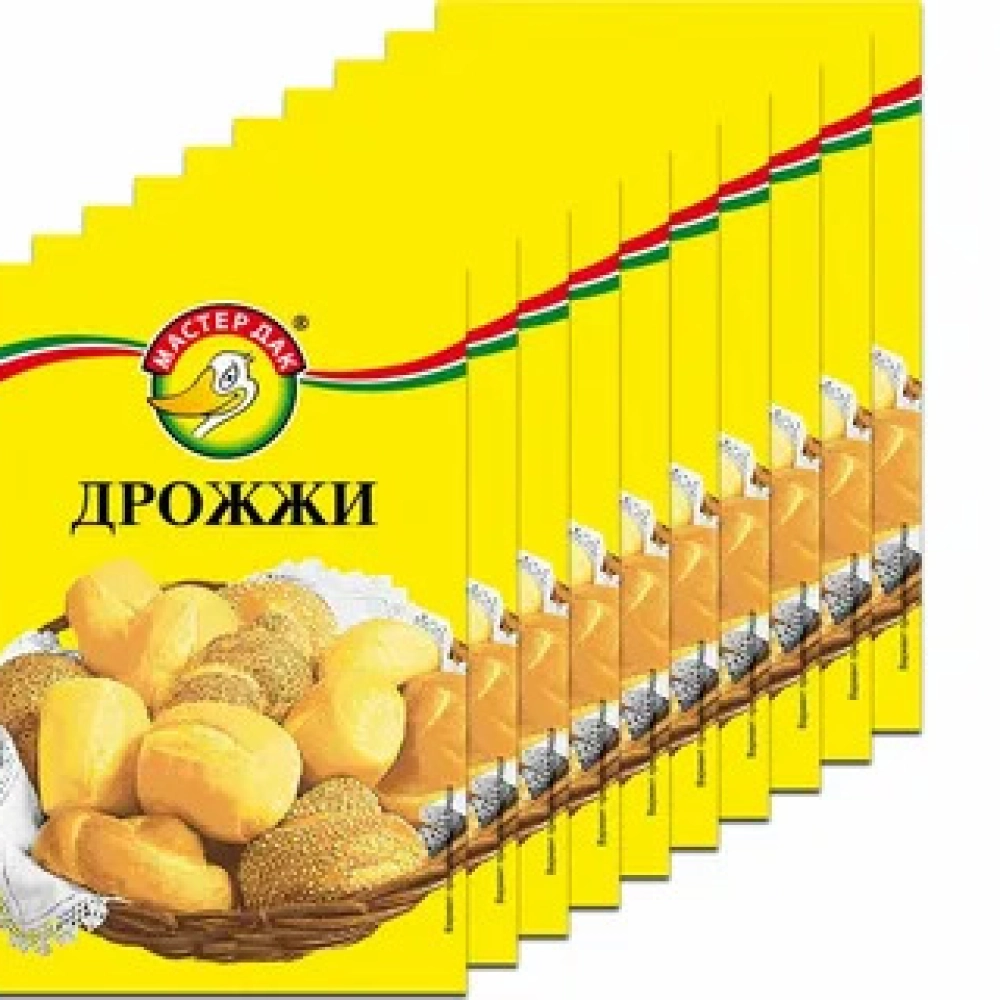 Дрожжи сухие б/р МАСТЕР ДАК 8г