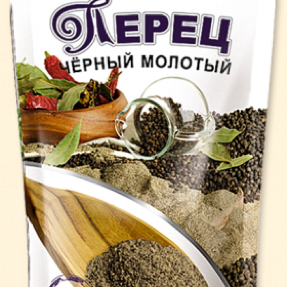 Перец черный молотый ДОЙ-ПАК 100гр Spice Master