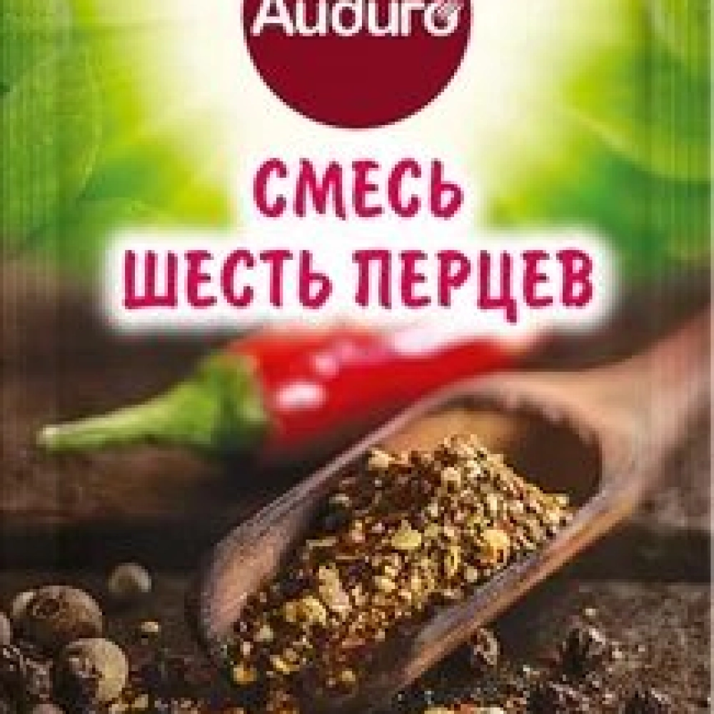 Приправа смесь перцев, 30гр, Айдиго