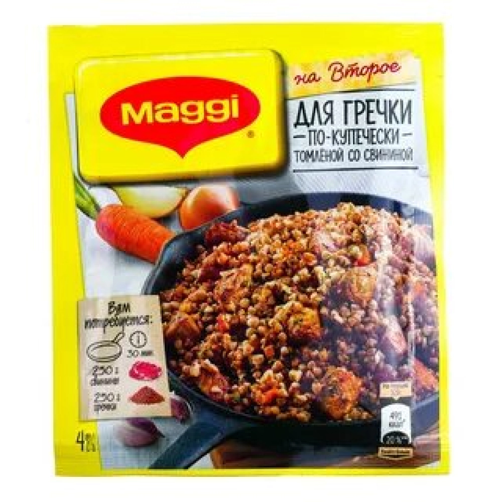 МАГГИ на второе смесь для гречки по-купечески ,41г